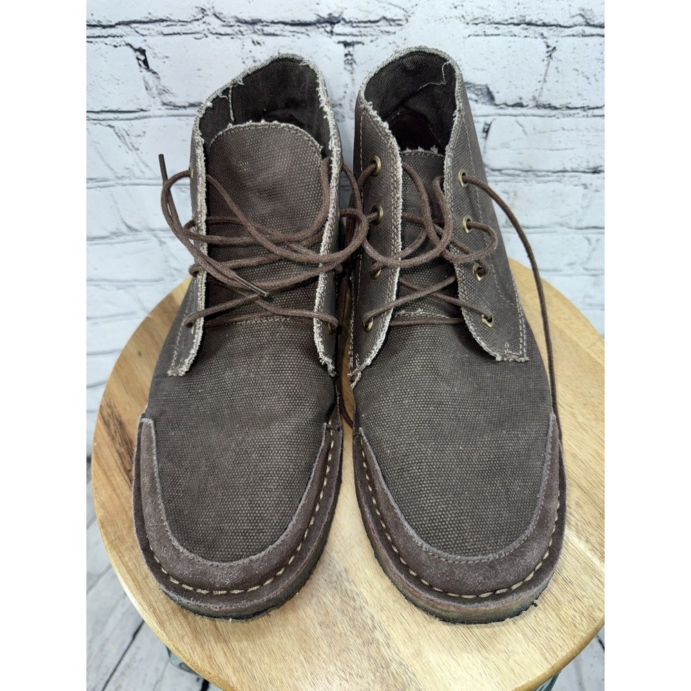 Roper Everett Casual Lace-Up Chukka Men's 10.5 Brown‎ Gum Outsoles - Picture 14 of 14